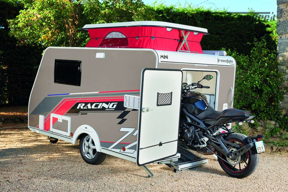 Camper Van Furgone Per Trasporto Moto Furgone Camperizzato Furgone