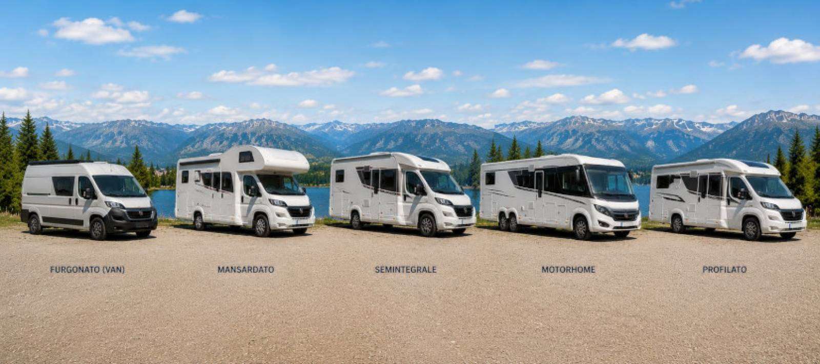 tipologie di camper