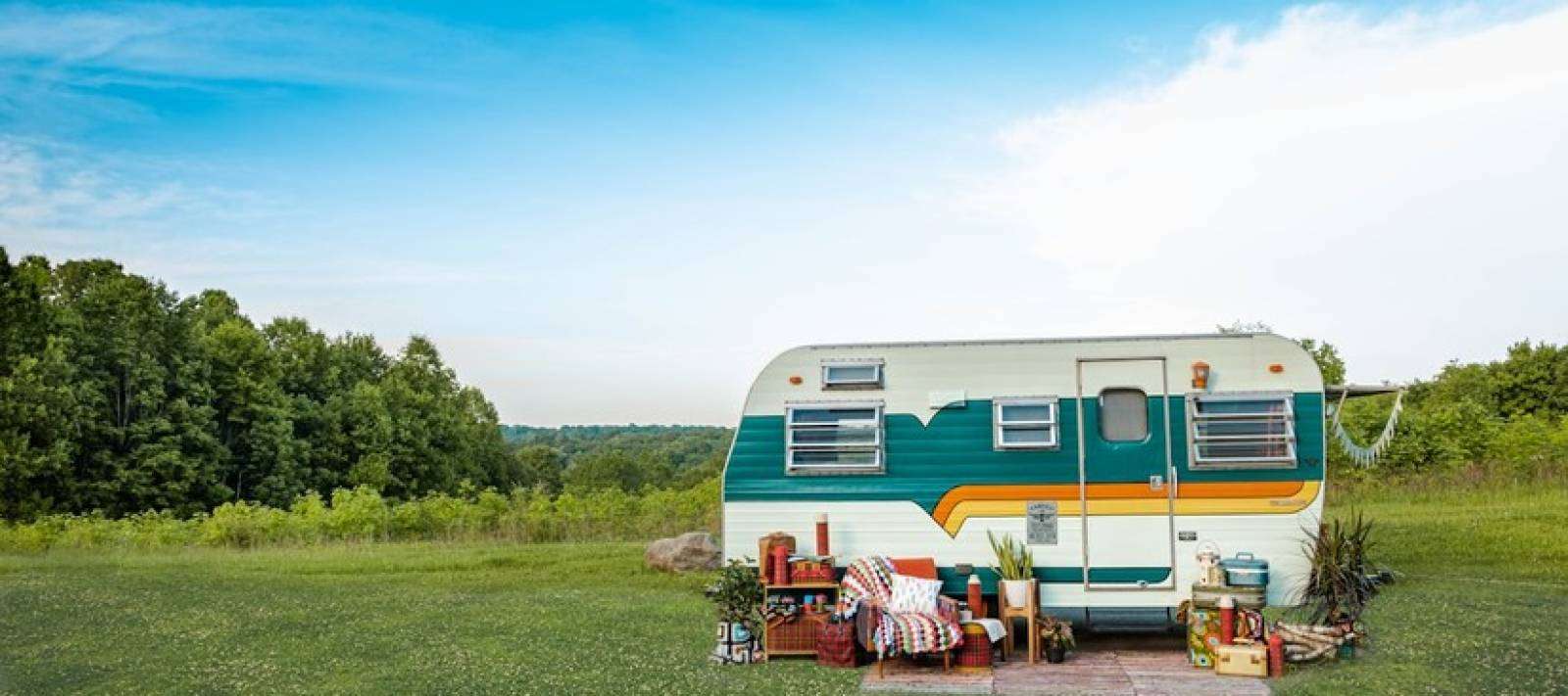 camper Toscana val d’Orcia paesaggio