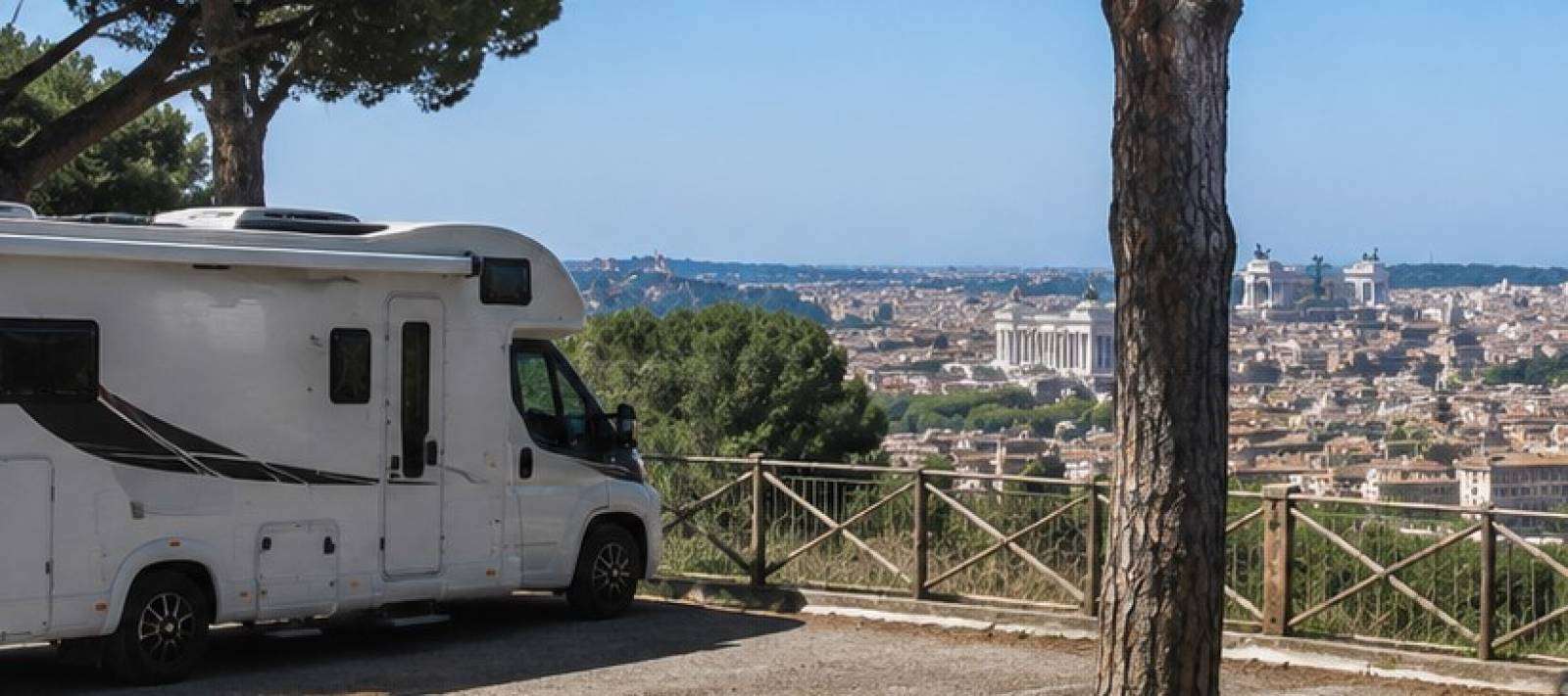 area di sosta per camper a Roma