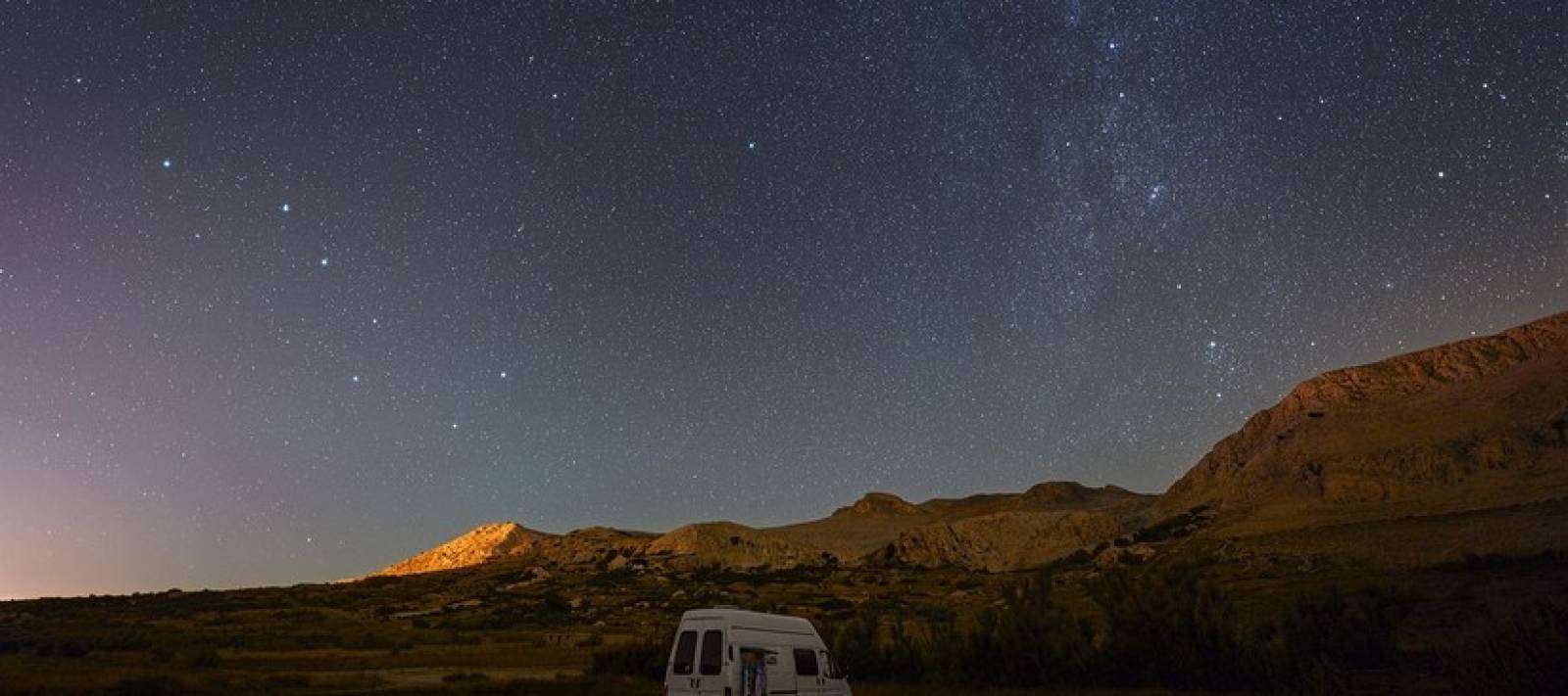 camper paesaggio primo viaggio