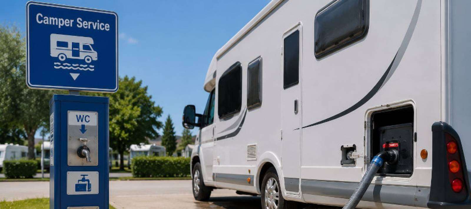 camper service pozzetto acque nere